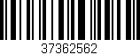 Código de barras (EAN, GTIN, SKU, ISBN): '37362562'