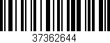 Código de barras (EAN, GTIN, SKU, ISBN): '37362644'