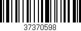 Código de barras (EAN, GTIN, SKU, ISBN): '37370598'