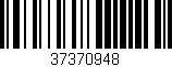 Código de barras (EAN, GTIN, SKU, ISBN): '37370948'