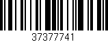 Código de barras (EAN, GTIN, SKU, ISBN): '37377741'