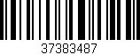 Código de barras (EAN, GTIN, SKU, ISBN): '37383487'