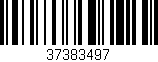 Código de barras (EAN, GTIN, SKU, ISBN): '37383497'