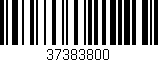 Código de barras (EAN, GTIN, SKU, ISBN): '37383800'