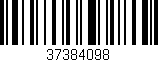 Código de barras (EAN, GTIN, SKU, ISBN): '37384098'