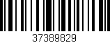 Código de barras (EAN, GTIN, SKU, ISBN): '37389829'