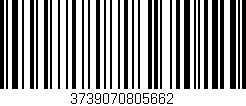 Código de barras (EAN, GTIN, SKU, ISBN): '3739070805662'