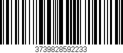 Código de barras (EAN, GTIN, SKU, ISBN): '3739828592233'