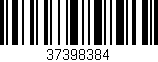 Código de barras (EAN, GTIN, SKU, ISBN): '37398384'