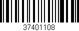 Código de barras (EAN, GTIN, SKU, ISBN): '37401108'