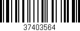 Código de barras (EAN, GTIN, SKU, ISBN): '37403564'