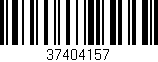 Código de barras (EAN, GTIN, SKU, ISBN): '37404157'
