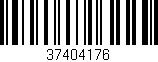 Código de barras (EAN, GTIN, SKU, ISBN): '37404176'