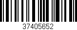 Código de barras (EAN, GTIN, SKU, ISBN): '37405652'