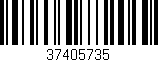 Código de barras (EAN, GTIN, SKU, ISBN): '37405735'
