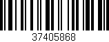 Código de barras (EAN, GTIN, SKU, ISBN): '37405868'