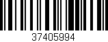 Código de barras (EAN, GTIN, SKU, ISBN): '37405994'