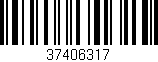 Código de barras (EAN, GTIN, SKU, ISBN): '37406317'