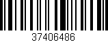 Código de barras (EAN, GTIN, SKU, ISBN): '37406486'