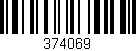 Código de barras (EAN, GTIN, SKU, ISBN): '374069'