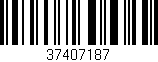 Código de barras (EAN, GTIN, SKU, ISBN): '37407187'