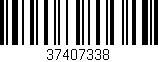 Código de barras (EAN, GTIN, SKU, ISBN): '37407338'