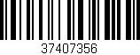Código de barras (EAN, GTIN, SKU, ISBN): '37407356'