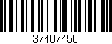 Código de barras (EAN, GTIN, SKU, ISBN): '37407456'