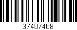 Código de barras (EAN, GTIN, SKU, ISBN): '37407468'