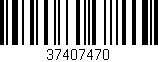 Código de barras (EAN, GTIN, SKU, ISBN): '37407470'