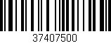 Código de barras (EAN, GTIN, SKU, ISBN): '37407500'