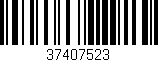 Código de barras (EAN, GTIN, SKU, ISBN): '37407523'