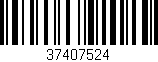 Código de barras (EAN, GTIN, SKU, ISBN): '37407524'