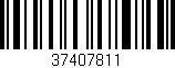 Código de barras (EAN, GTIN, SKU, ISBN): '37407811'