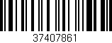 Código de barras (EAN, GTIN, SKU, ISBN): '37407861'