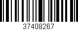 Código de barras (EAN, GTIN, SKU, ISBN): '37408267'