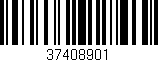 Código de barras (EAN, GTIN, SKU, ISBN): '37408901'