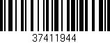 Código de barras (EAN, GTIN, SKU, ISBN): '37411944'