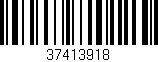 Código de barras (EAN, GTIN, SKU, ISBN): '37413918'