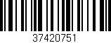 Código de barras (EAN, GTIN, SKU, ISBN): '37420751'