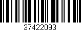 Código de barras (EAN, GTIN, SKU, ISBN): '37422093'