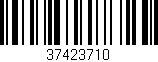 Código de barras (EAN, GTIN, SKU, ISBN): '37423710'