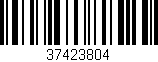 Código de barras (EAN, GTIN, SKU, ISBN): '37423804'