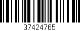 Código de barras (EAN, GTIN, SKU, ISBN): '37424765'