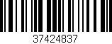 Código de barras (EAN, GTIN, SKU, ISBN): '37424837'