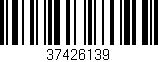 Código de barras (EAN, GTIN, SKU, ISBN): '37426139'