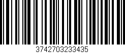 Código de barras (EAN, GTIN, SKU, ISBN): '3742703233435'