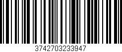 Código de barras (EAN, GTIN, SKU, ISBN): '3742703233947'