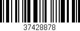 Código de barras (EAN, GTIN, SKU, ISBN): '37428878'