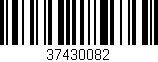 Código de barras (EAN, GTIN, SKU, ISBN): '37430082'